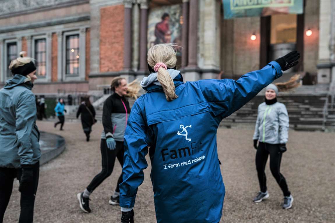 FamFit udendørs holdtræning i København